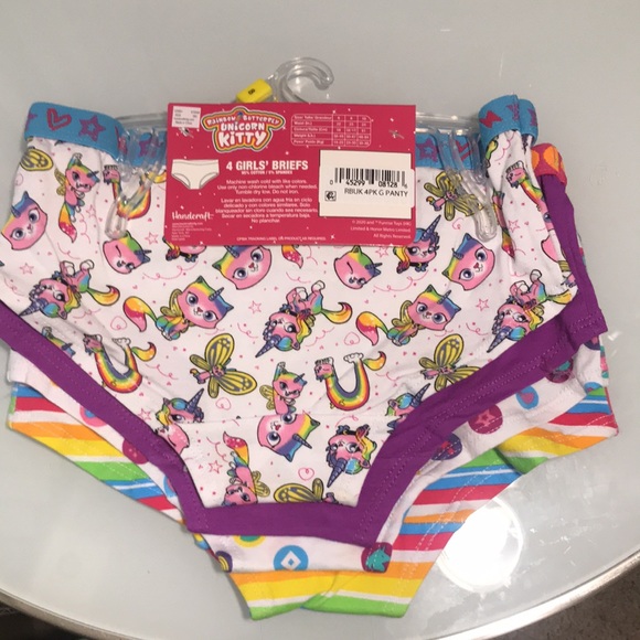 Rainbow Butterfly Unicorn Kitty Girls' Rbuk 4pk Reative - Picture 4 of 4